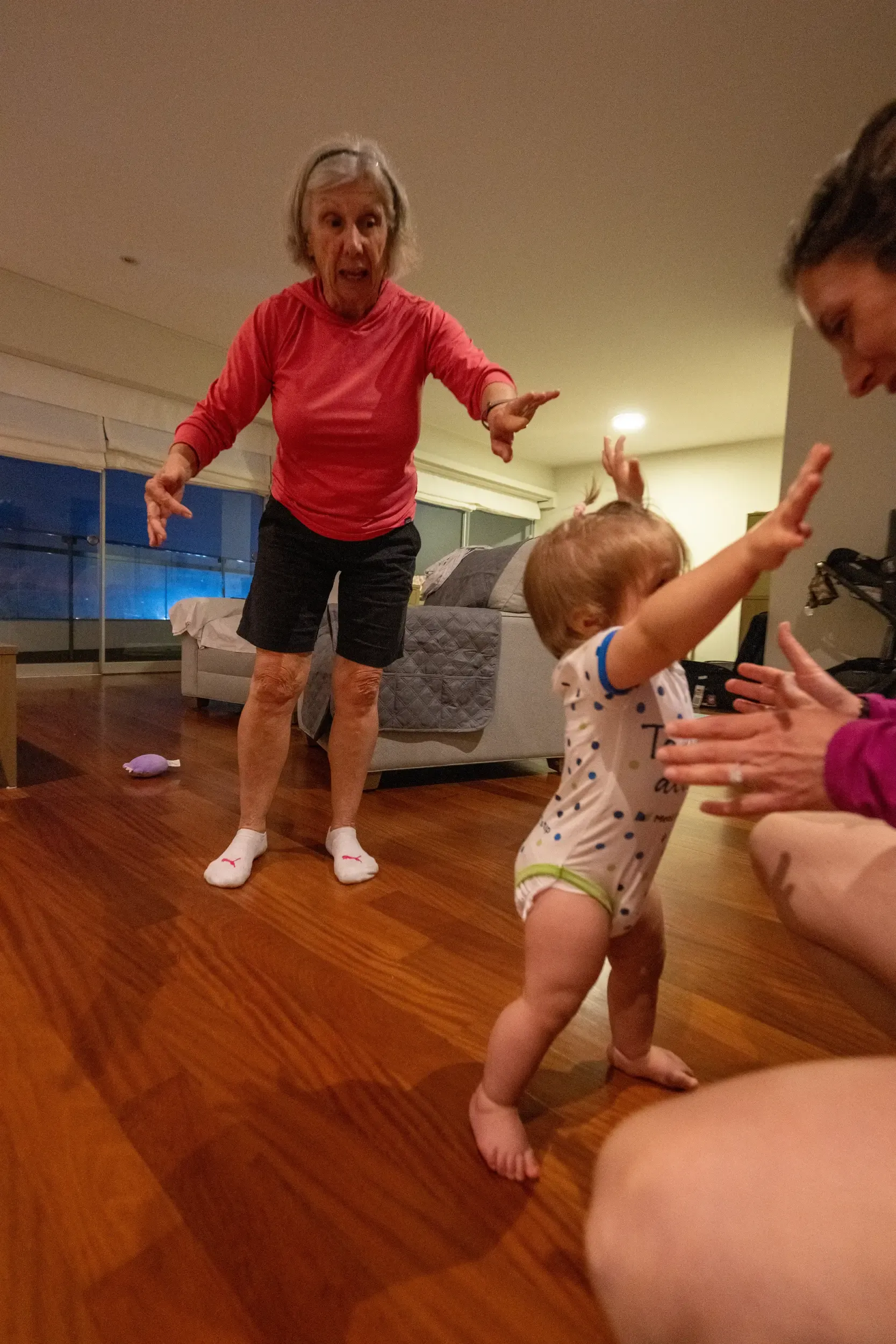 Oh yeah, I can walk now