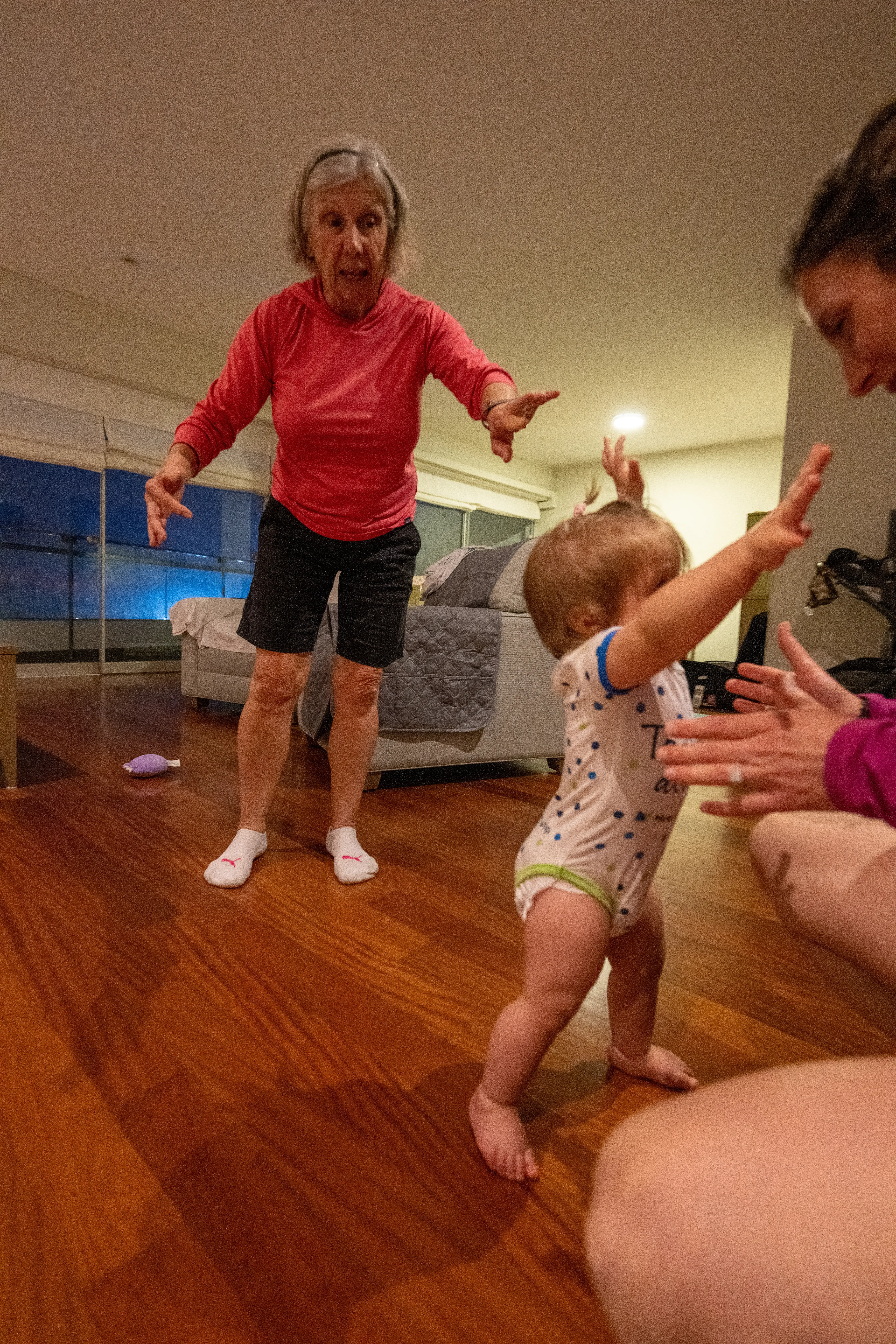 Oh yeah, I can walk now